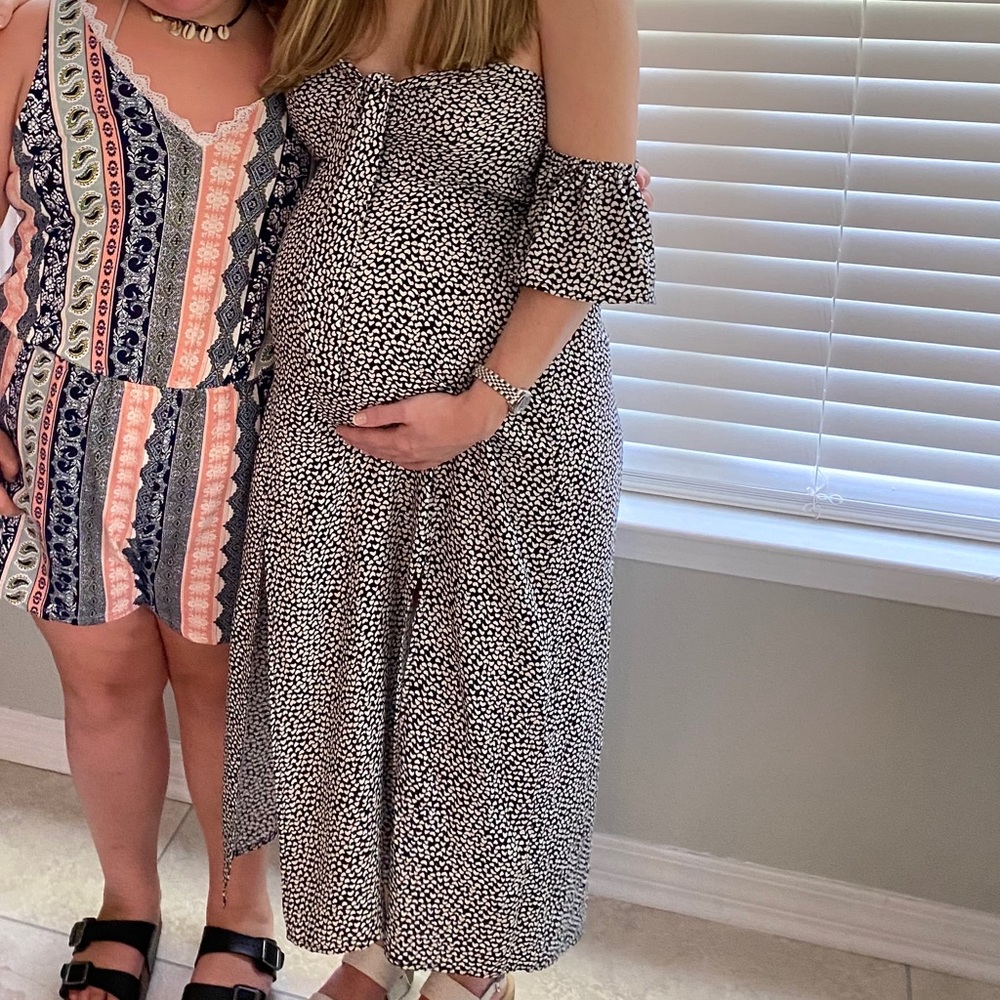 Mid Maxi slit dress